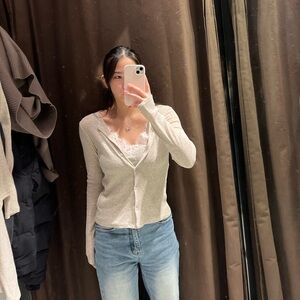 Zara Cream Cardigan